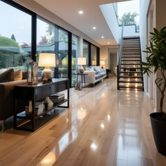 Stylish Hallway Contemporary 
