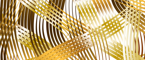 Poster - Modern geometric pattern, lines texture design, luxury and elegant texture elements, modern simple vector design, elegant modern gold line background.