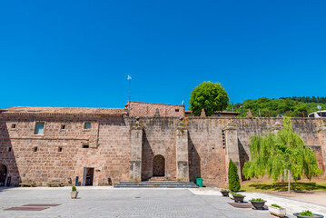 Canvas Print - The Monastery of San Millan de Yuso in San Millan de la Cogolla, La Rioja, Spain - A UNESCO World Heritage Site