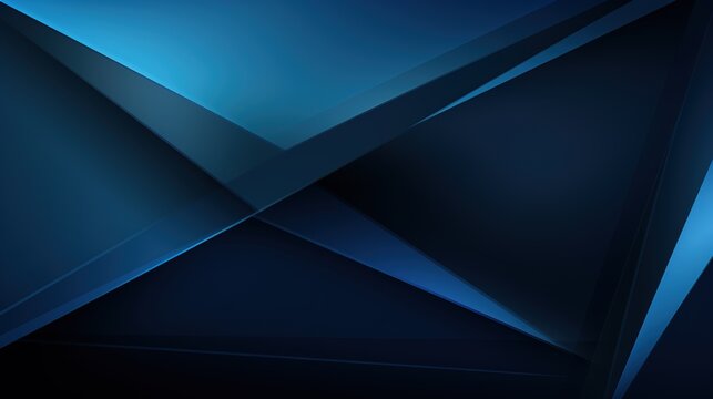 abstract blue background with triangles