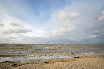 Wall Mural - The Charente estuary in Port-des-Barques village 