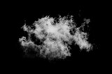Fototapeta Niebo - Biała chmura, dym