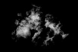 Fototapeta Niebo - Biała chmura, dym