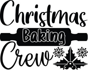 Wall Mural - Christmas Baking Crew