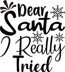 Poster - Dear Santa I ve Been Goodish