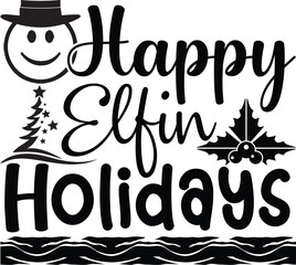 Poster - Happy Elfin Holidays