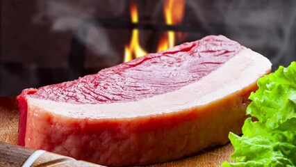 Poster - Picanha raw, brazilian Barbecue