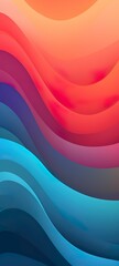 Wall Mural - Abstract colorful background iPhone wallpaper made with Ai generative technology