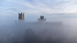 Misty dawn over Ely, 3rd September 2023