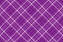 Texture Seamless Background Of Vector Pattern Fabric With A Textile Check Plaid Tartan.