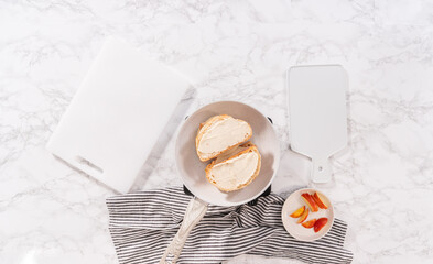 Sticker - Provolone and Apple Grilled Cheese Sandwich