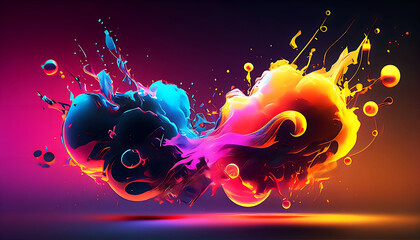 Wall Mural - abstract background