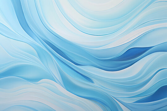 Harmonic blue and white patern abstract background
