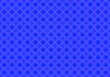 canvas print picture - rechteckige blaue fläche mit einem regelmäßig angeordneten blasenmuster