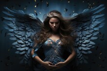 Beautiful Woman Angel Pregnant With Son Of God Holy Miracle