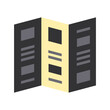 © ahmadfaiz - Icon Brochure in flat color style
