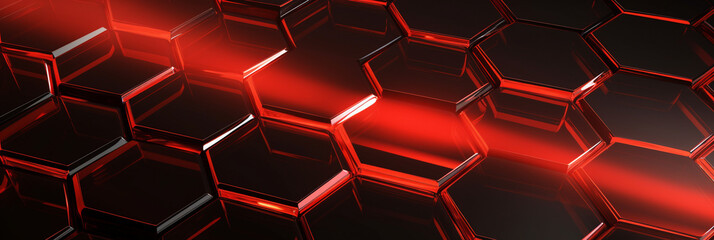 Abstract 3D hexagonal background technological hexagonal background hexagons neon lights background colourful hexagonal background