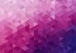 Pink violet and purple gradient abstract geometric traingle background