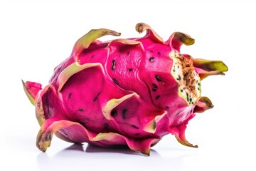 Dragon fruit on white surface