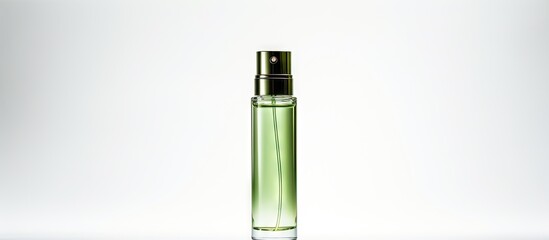 Poster - White background isolates cosmetic bottle