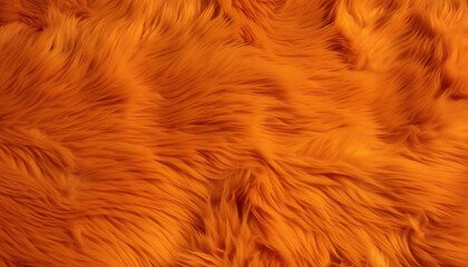 a close up of a textured orange fur texture background