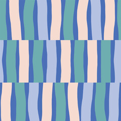 Wall Mural - Abstract geometrical pattern. Seamless texture with vertical colourful lines. Lined Simple colourful background.