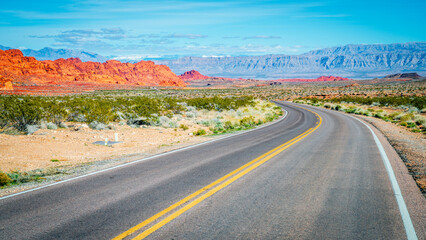 Poster - Valley of Fire scenic drive