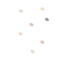 Sticker - colorful dot shapes