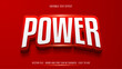 © Mulart Gallery - Editable text effect power 3d mock up