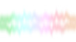 sound wave Effect. gradient music. rainbow wave. rainbow sound wave Effect.	