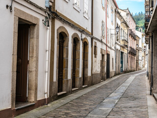 Wall Mural - Streets of Mondoñedo, province of Lugo (Galicia, Spain)