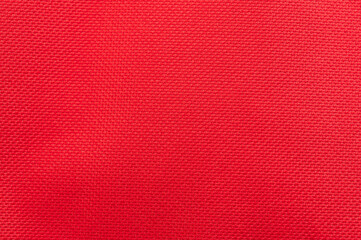 Canvas Print - Red wool pattern background