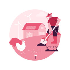 Poster - Place your curbside pickup order online abstract concept vector illustration. Safe grocery pick-up, quickservice customer, social distance, contactless pickup, pay order ahead abstract metaphor.
