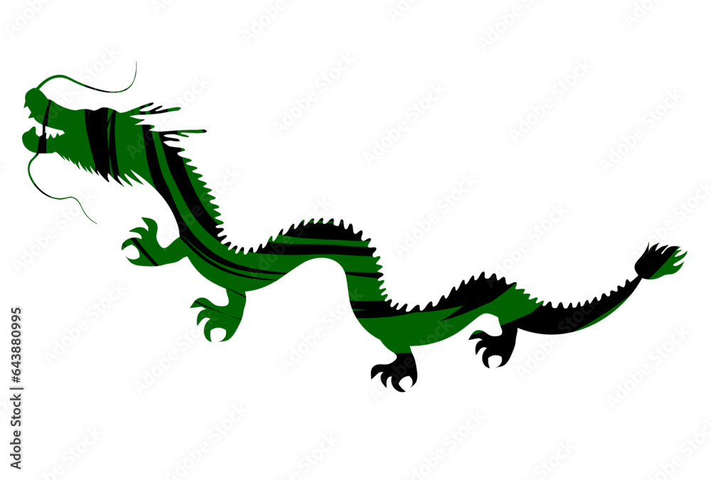辰 年賀状 干支 アイコン Stock Vector | Adobe Stock
