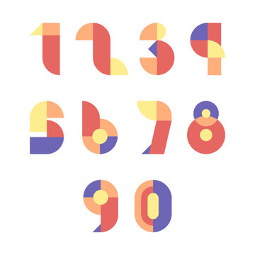Set of Geometric Number Collection