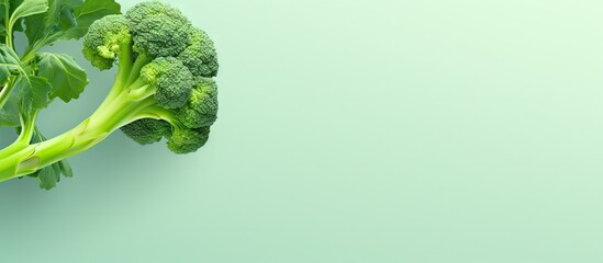 Aufkleber - Infant vegetables alone on isolated pastel background Copy space