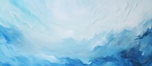 Background Featuring A Blend Of White And Blue Paint Isolated Pastel Background Copy Space