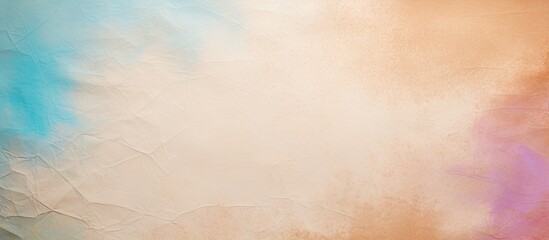 Aufkleber - Background with aged ripped texture and space for copying isolated pastel background Copy space