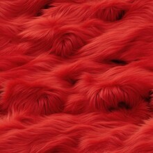 Red Fur Pattern Background