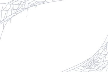 Wall Mural - Spider web for cards and background for Halloween october holidays