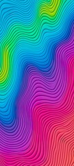 Wall Mural - Abstract colorful background for iPhone made with Ai generative technology