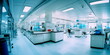 pharmaceutical laboratory where research and production of medicines are carried out . Generative AI