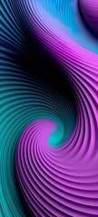 Wall Mural - Spiral abstract background for iPhone made with Ai generative technology