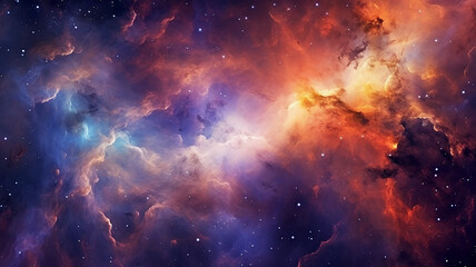 Wall Mural - galaxy cosmos abstract multicolored background.