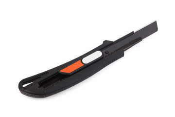 Black utility knife