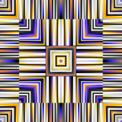 Poster - Geometric abstract pattern. Vector background image