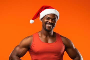 Poster - African Santa Claus.
