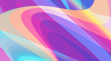 Leinwandbilder - Abstract multicolor background. Unusual vector graphics