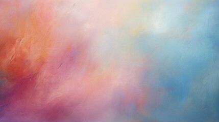 Wall Mural - abstract oil paint texture on canvas, background