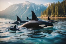 Family Of Giants: Orcas In Alaskan Waters